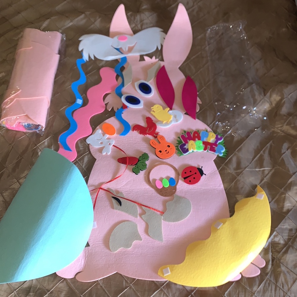 Felt Easter Bunny DIY Craft (Set of 2)